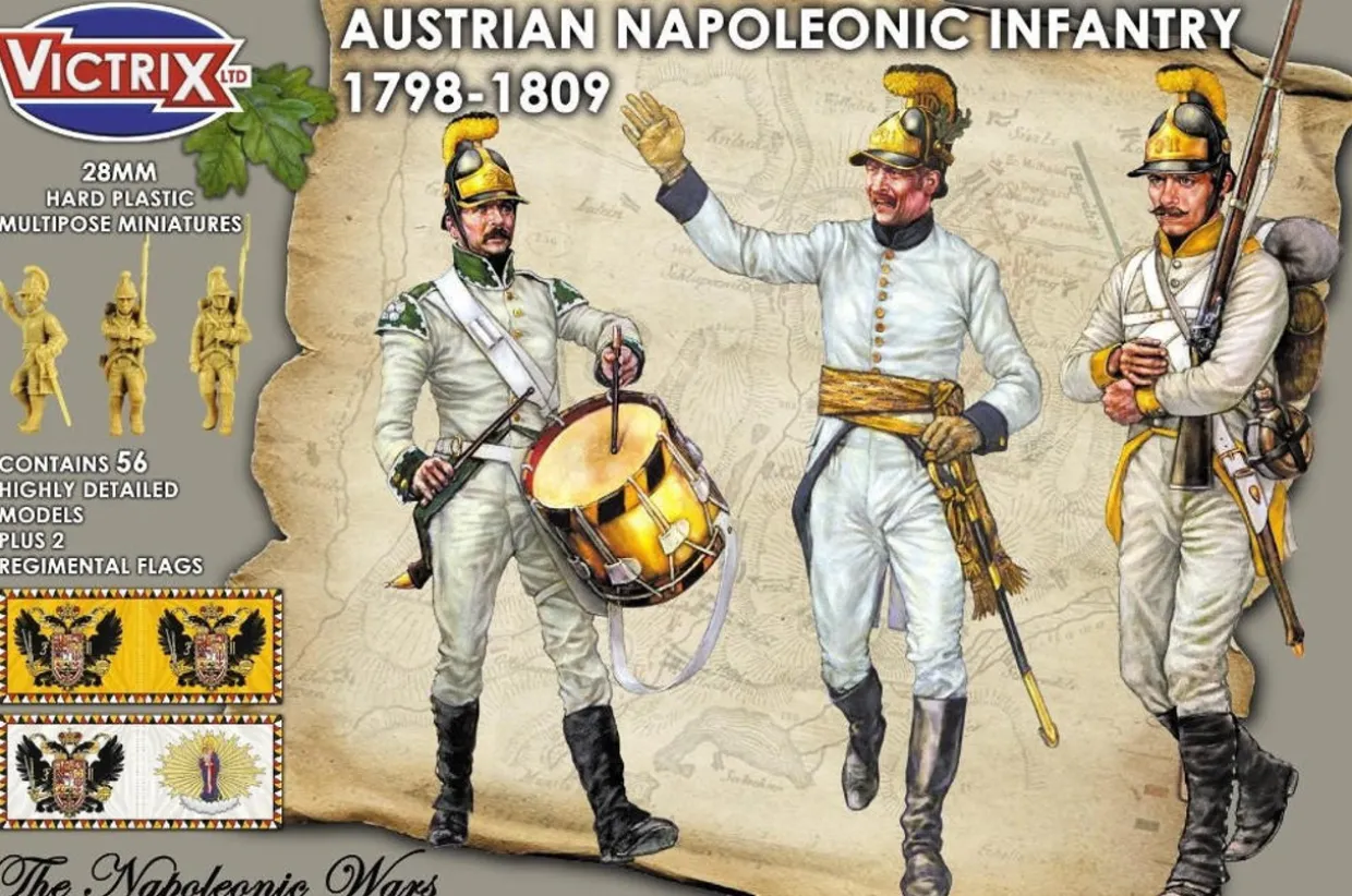 Victrix 28mm Austrian Napoleonic Infantry 1798-1809