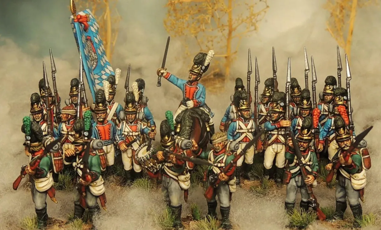 Victrix 28mm Bavarian Line Infantry 1809-1815