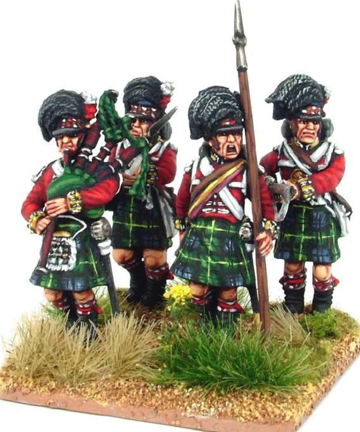 Victrix 28mm British Napoleonic Highlander Centre Companies