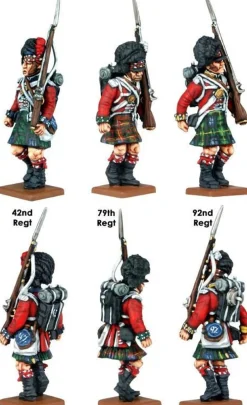 Victrix 28mm British Napoleonic Highlander Centre Companies
