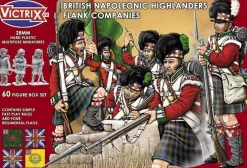 Victrix 28mm British Napoleonic Highlander Flank Companies