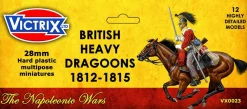 Victrix 28mm British Napoleonic Heavy Dragoons 1812-1815