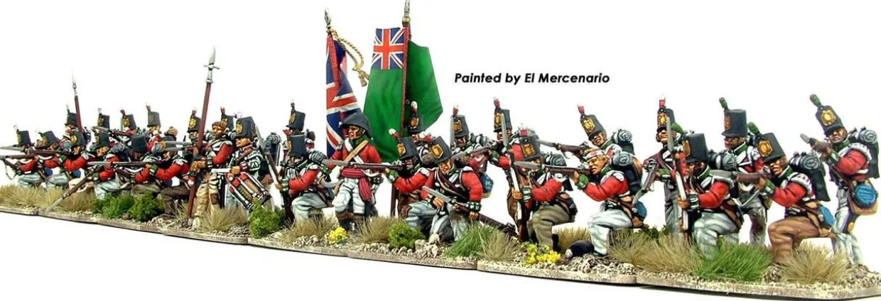 Victrix 28mm British Peninsular Infantry Centre Companies