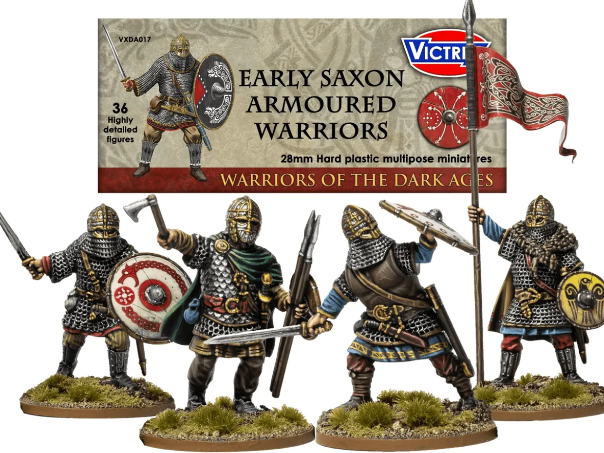 Victrix 28mm Early Saxon Armoured Warriors