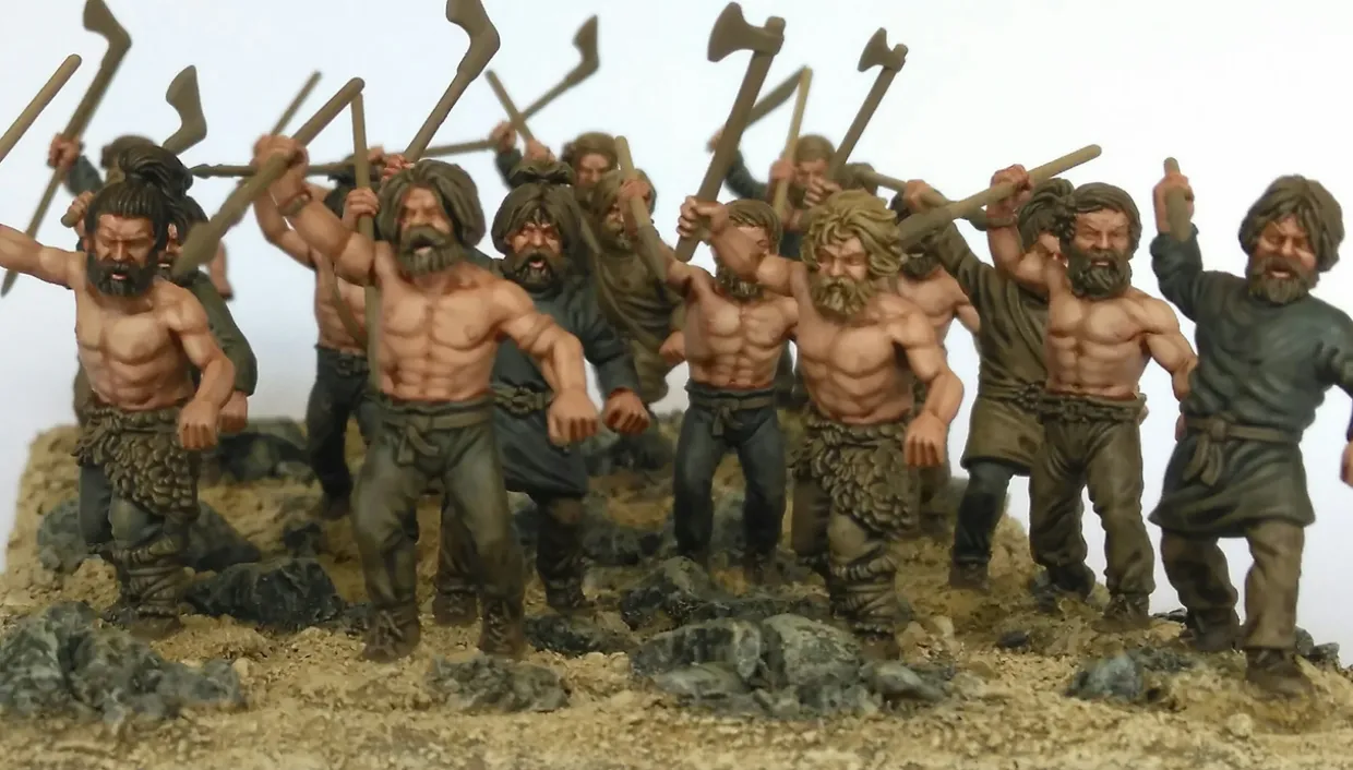 Victrix 28mm Germanic Warriors