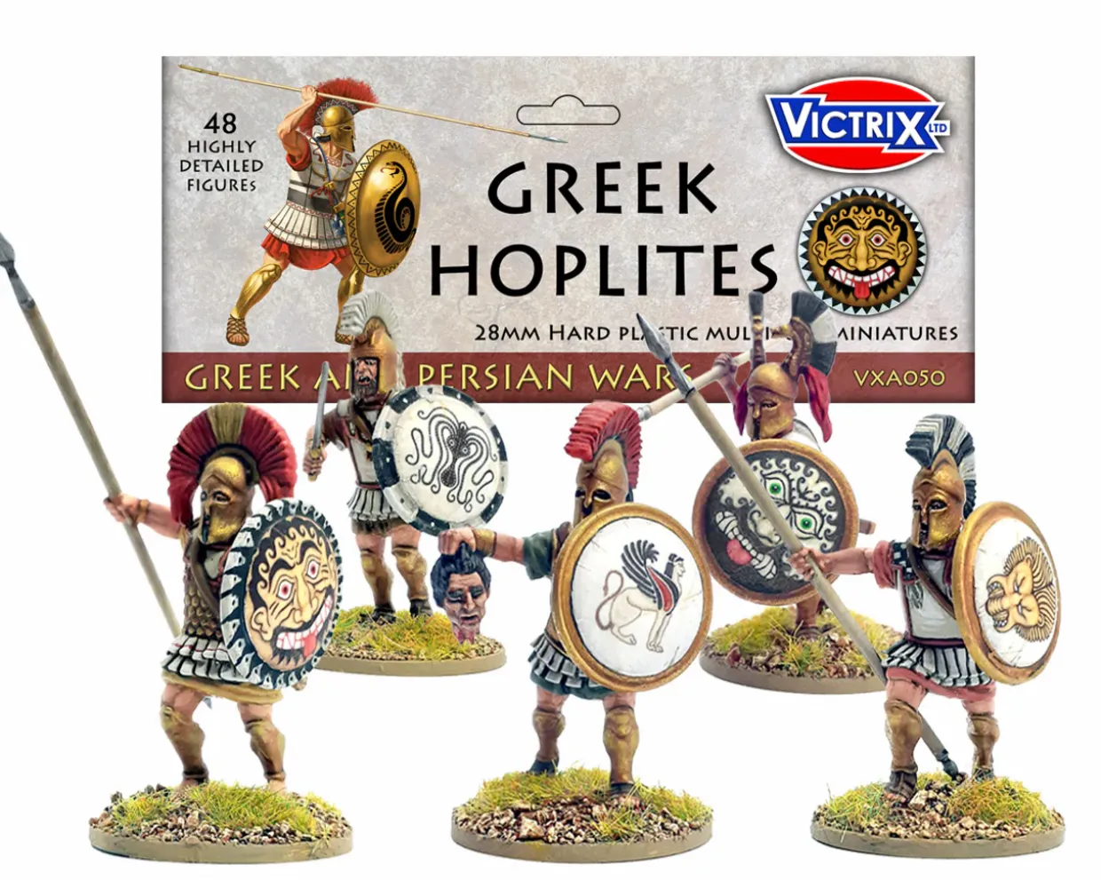 Victrix 28mm Greek Hoplites