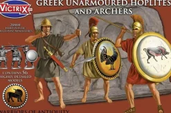 Victrix 28mm Greek Unarmoured Hoplites and Archers