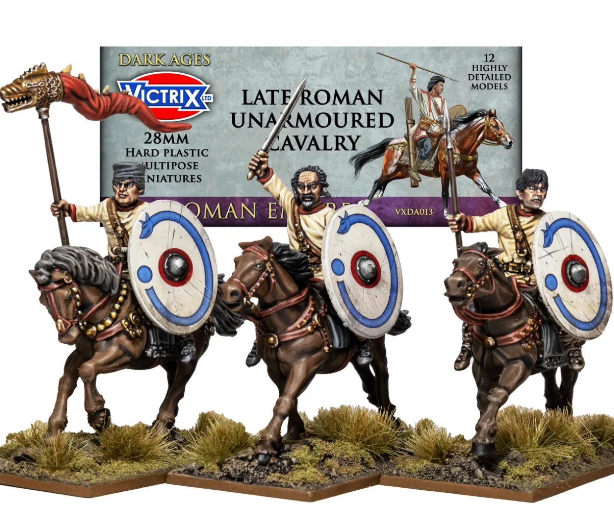 Victrix 28mm Late Roman Unarmoured Cavalry