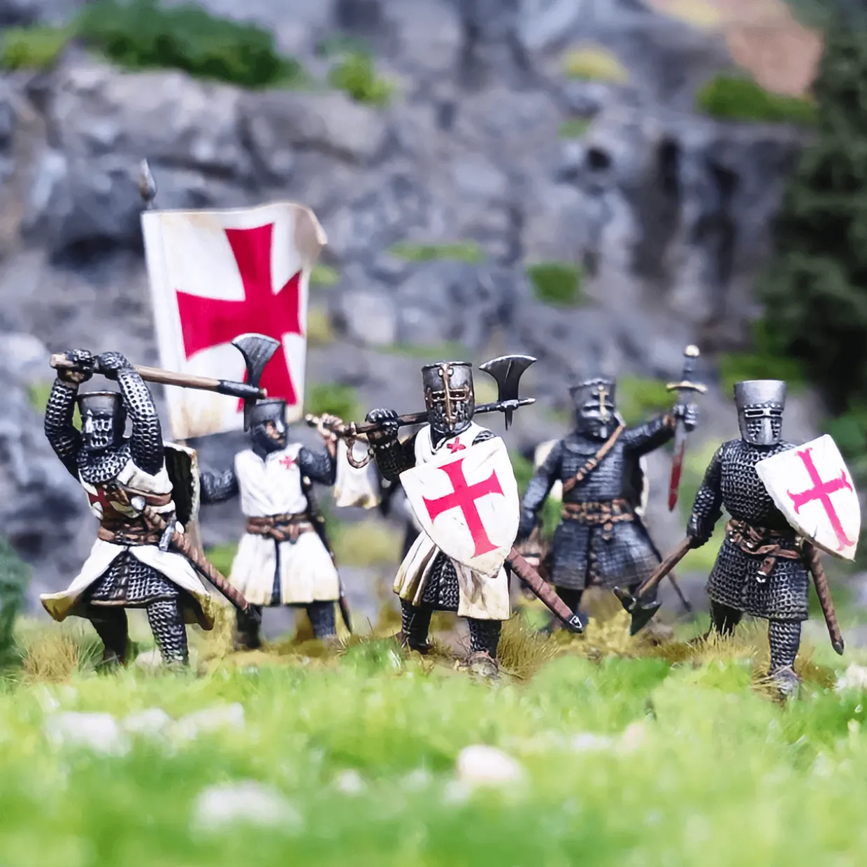 Victrix 28mm Medieval Foot Knights 12-13th Century