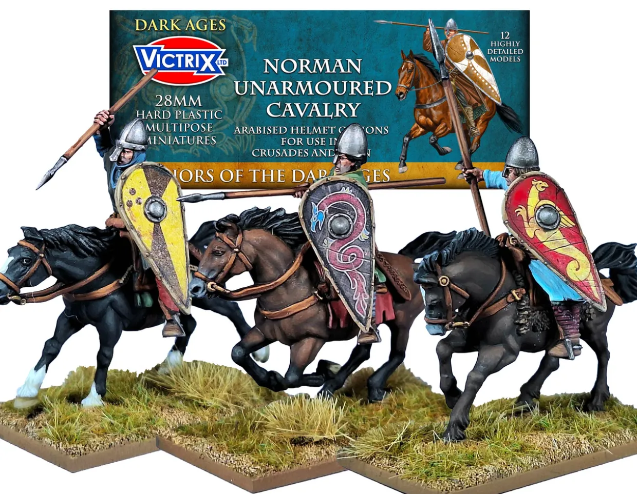 Victrix 28mm Norman Unarmoured Cavalry
