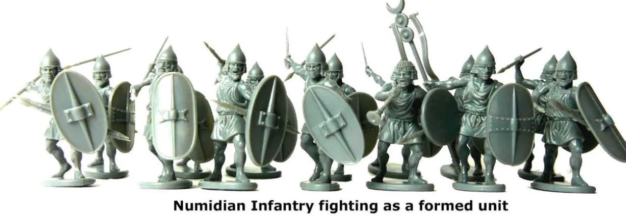 Victrix 28mm Numidian Infantry