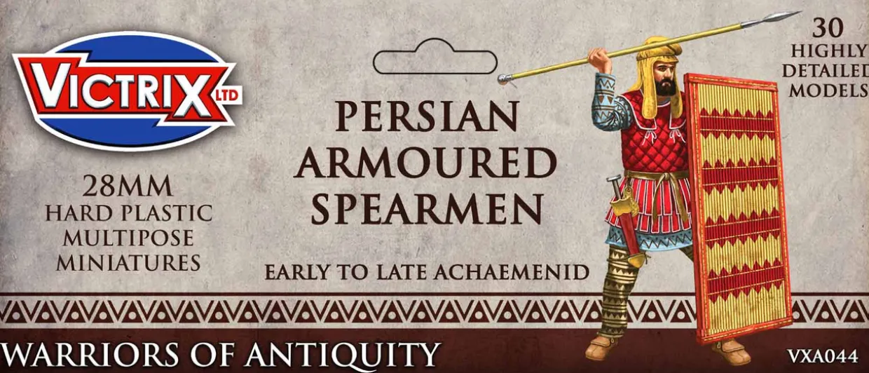 Victrix 28mm Persian Armoured Spearmen