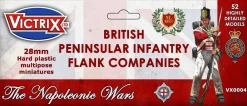 Victrix 28mm Waterloo British Peninsular Infantry Flank Companies