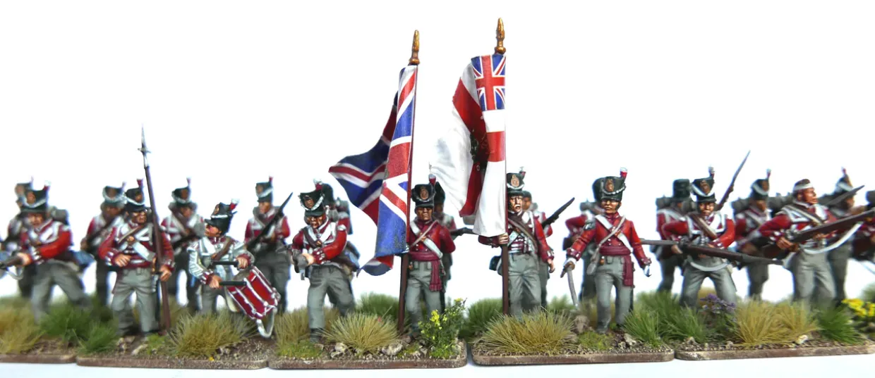 Victrix 28mm Waterloo British Infantry Centre Companies