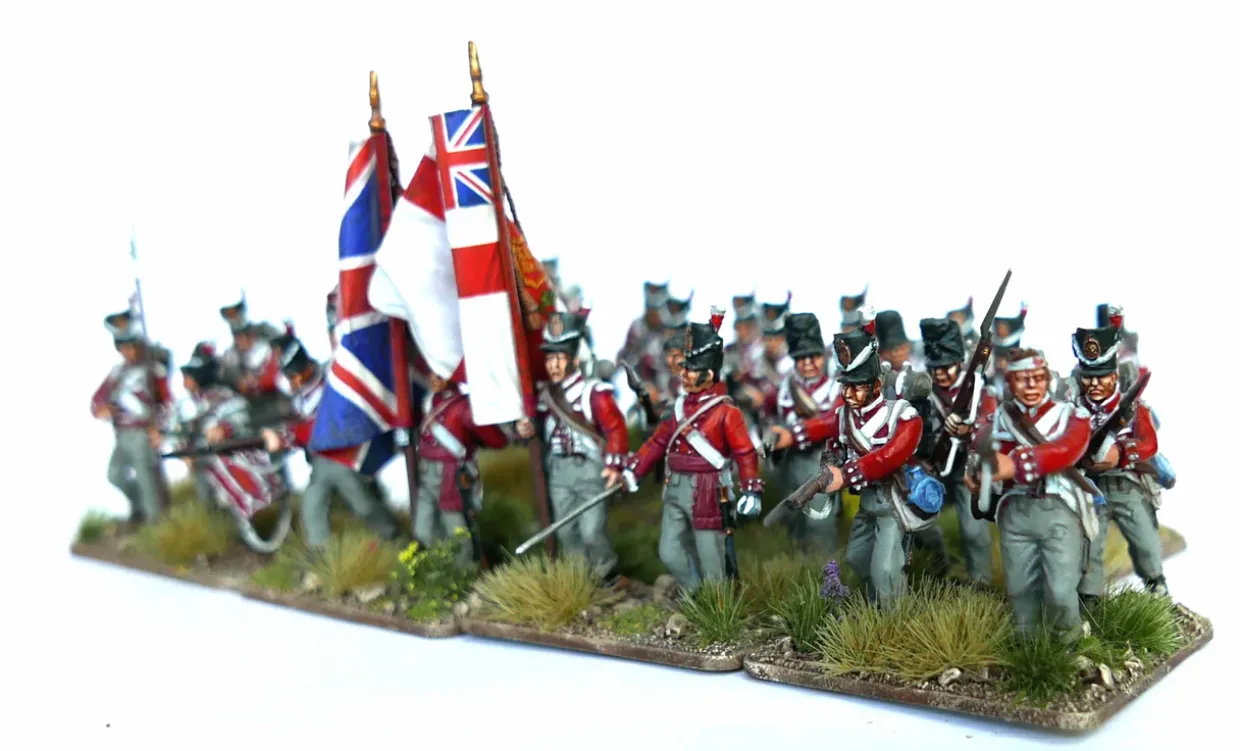Victrix 28mm Waterloo British Infantry Centre Companies
