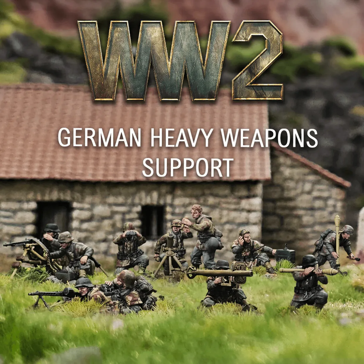 Victrix 28mm WWII German Heavy Weapons Support 1944-1945