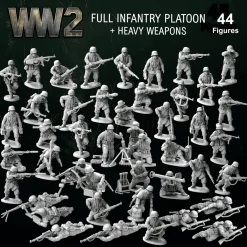 Victrix 28mm WWII German Infantry & Heavy Weapons 1944-1945