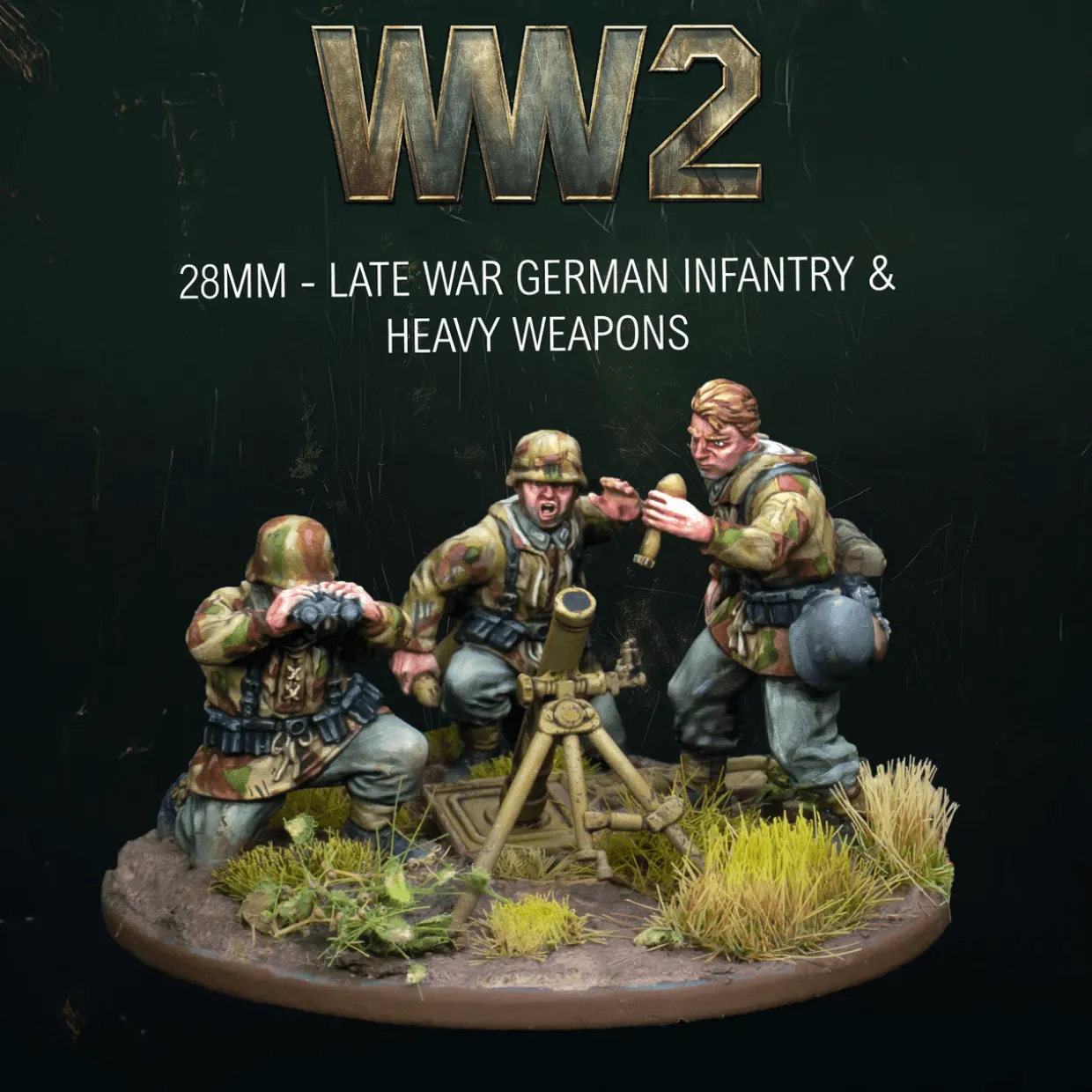 Victrix 28mm WWII German Infantry & Heavy Weapons 1944-1945