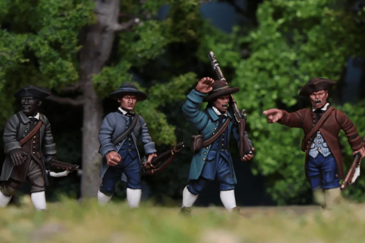 Wargames Atlantic 28mm Age of Reason - Minutemen (American Militia)