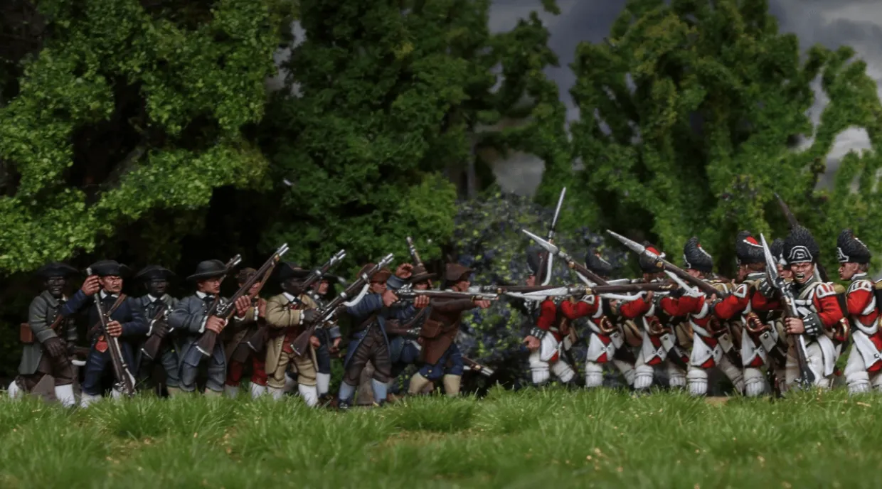 Wargames Atlantic 28mm Age of Reason - Minutemen (American Militia)