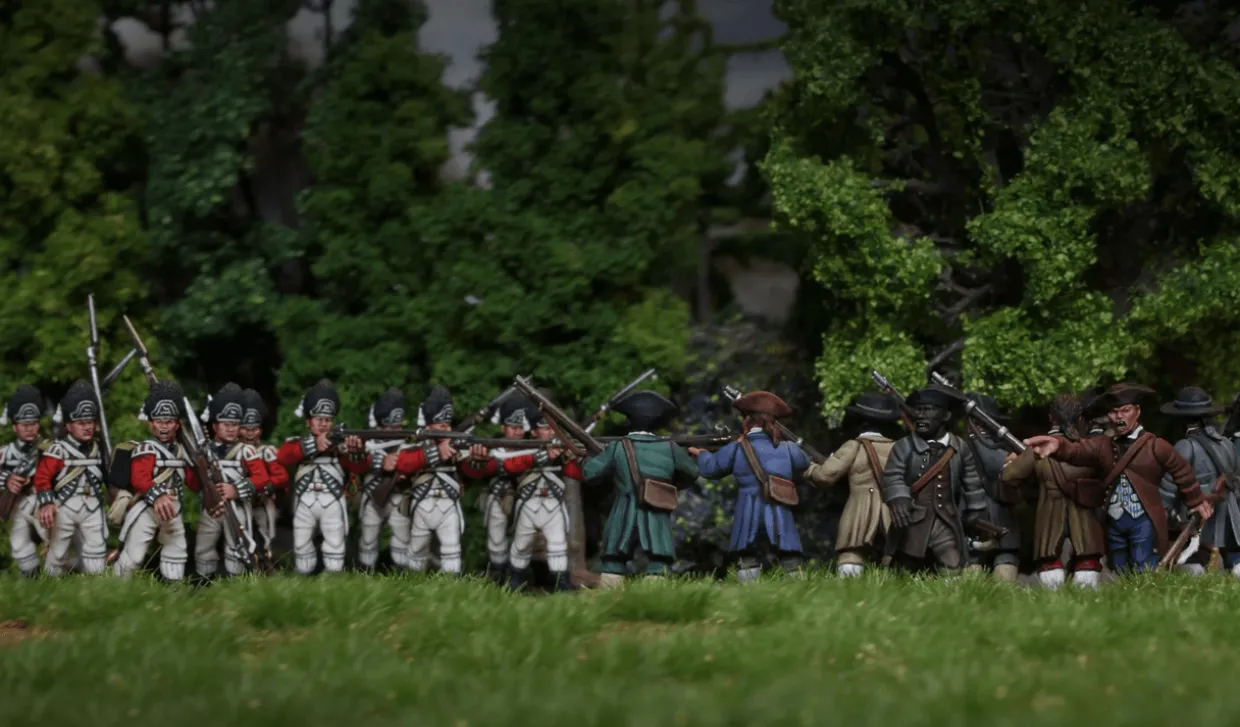Wargames Atlantic 28mm Age of Reason - British 5th Regiment of Foot (Grenadiers)