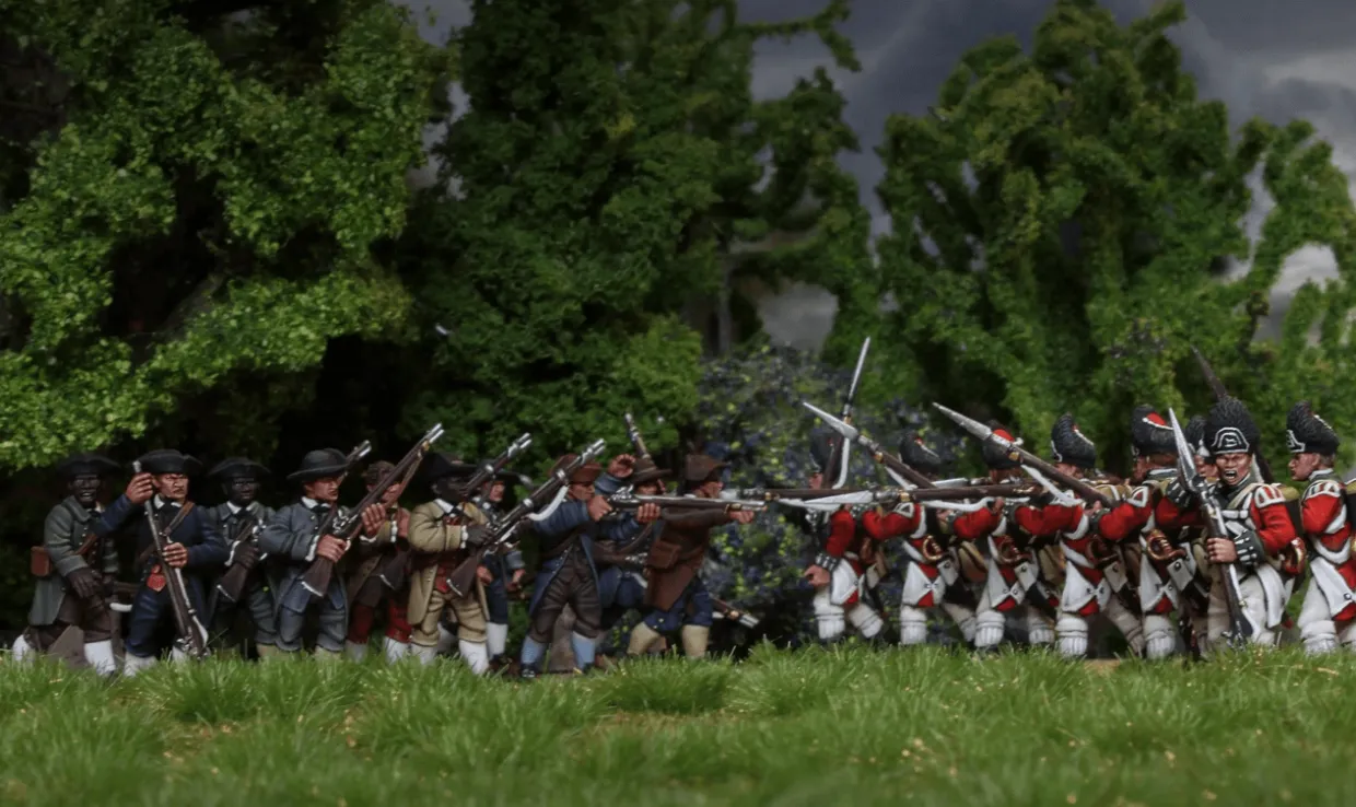 Wargames Atlantic 28mm Age of Reason - British 5th Regiment of Foot (Grenadiers)