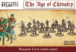 Wargames Atlantic 28mm Age of Chivalry - Peasant Levy 1100-1350