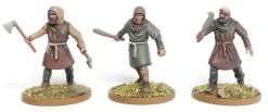 Wargames Atlantic 28mm Age of Chivalry - Peasant Levy 1100-1350