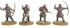 Wargames Atlantic 28mm Age of Chivalry - Peasant Levy 1100-1350