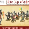 Wargames Atlantic 28mm Age of Chivalry - Foot Knights 1150-1320