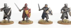 Wargames Atlantic 28mm Age of Chivalry - Foot Knights 1150-1320