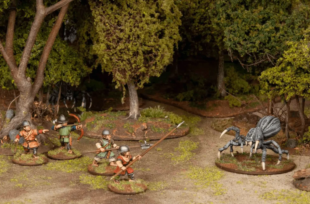 Wargames Atlantic 28mm Classic Fantasy - Giant Spiders