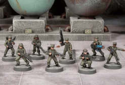 Wargames Atlantic 28mm Death Fields - Cannon Fodder Male Set