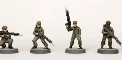 Wargames Atlantic 28mm Death Fields - Cannon Fodder Male Set