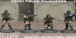 Wargames Atlantic 28mm Death Fields - Raumjager Infantry