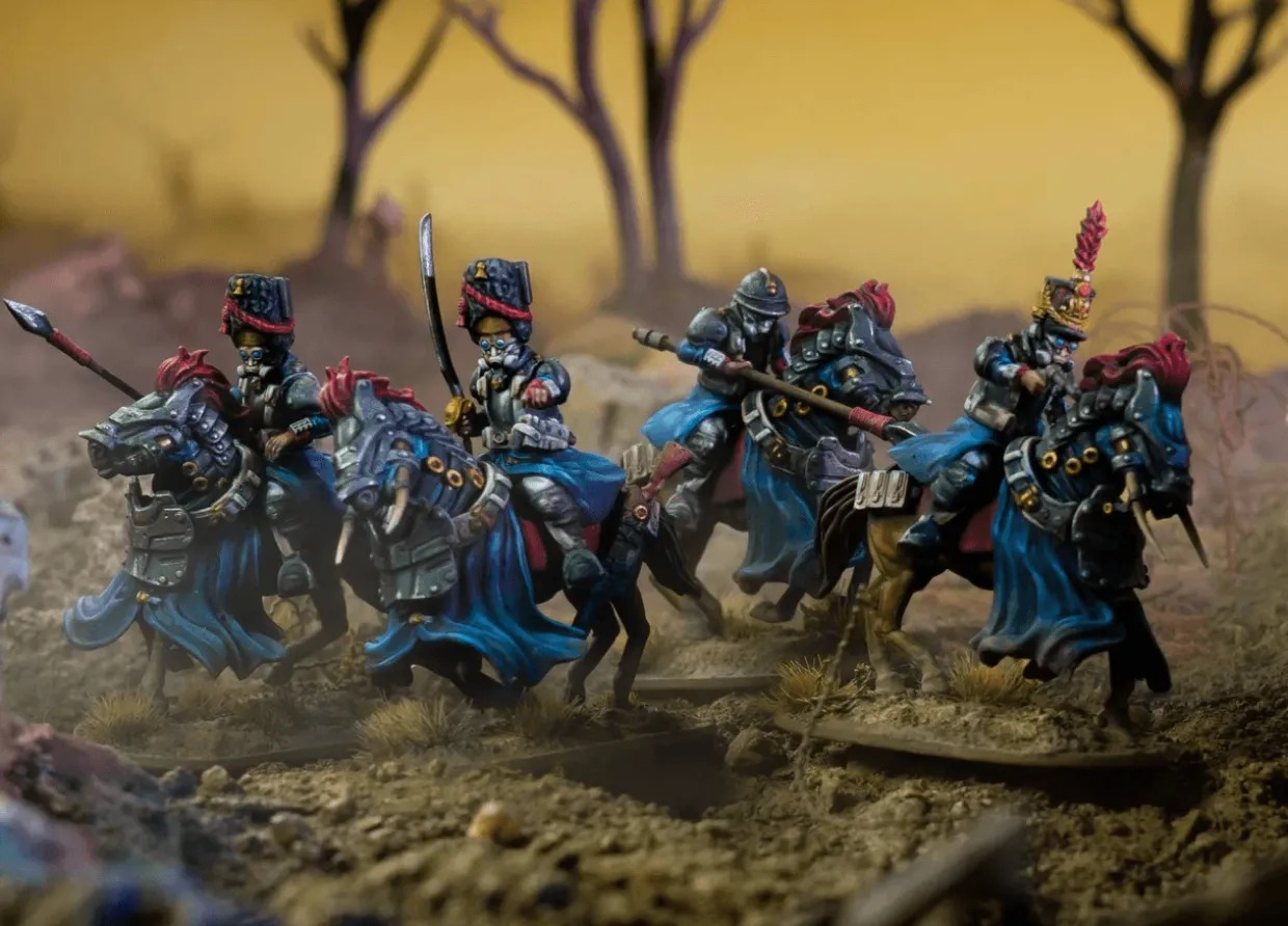 Wargames Atlantic 28mm Death Fields - Les Grognards Cavalry