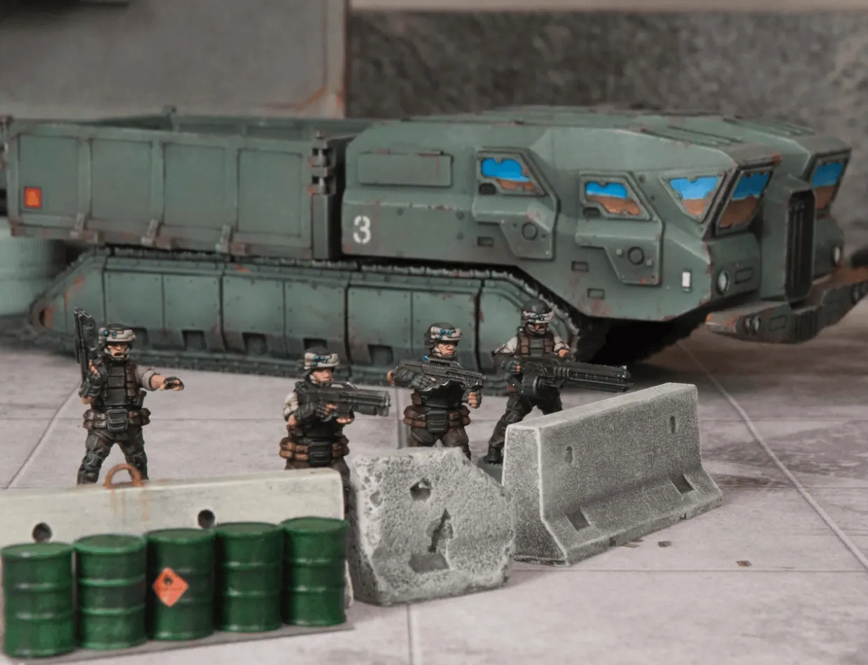 Wargames Atlantic 28mm Death Fields - Ooh Rah Infantry