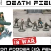 Wargames Atlantic 28mm Death Fields - Cannon Fodder Female Set