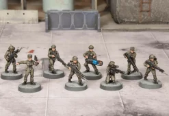 Wargames Atlantic 28mm Death Fields - Cannon Fodder Female Set