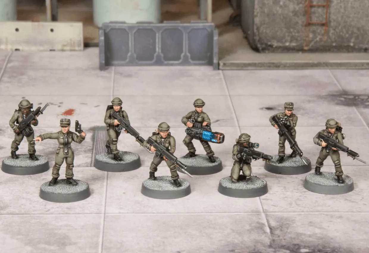 Wargames Atlantic 28mm Death Fields - Cannon Fodder Female Set