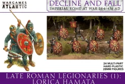 Wargames Atlantic 28mm Decline and Fall - Late Roman Legionaries Set 1 Lorica Hamata