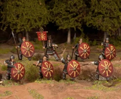 Wargames Atlantic 28mm Decline and Fall - Late Roman Legionaries Set 1 Lorica Hamata