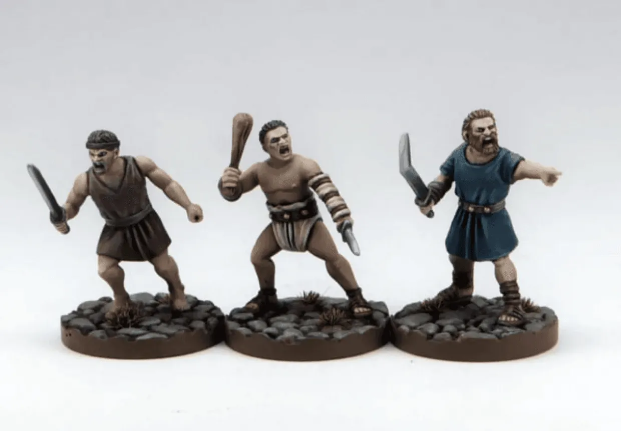 Wargames Atlantic 28mm Gangs of Rome - Citizens of Rome