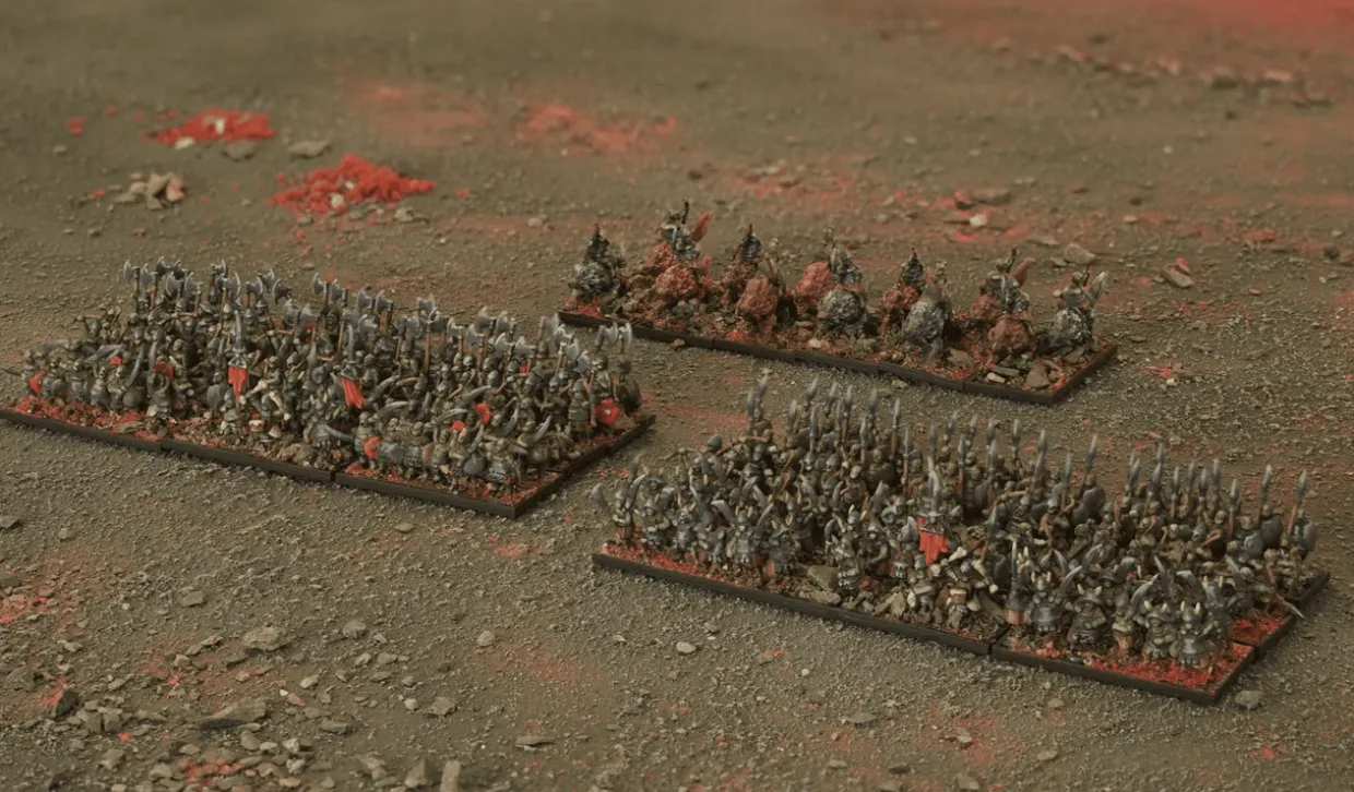 Wargames Atlantic 10mm Grand Battle Scale - Classic Fantasy Battle Orc Horde