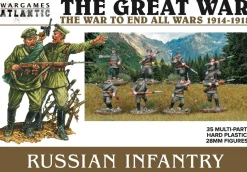 Wargames Atlantic 28mm Great War - WWI Russian Infantry