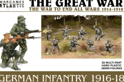 Wargames Atlantic 28mm Great War - WWI German Infantry 1916-1918