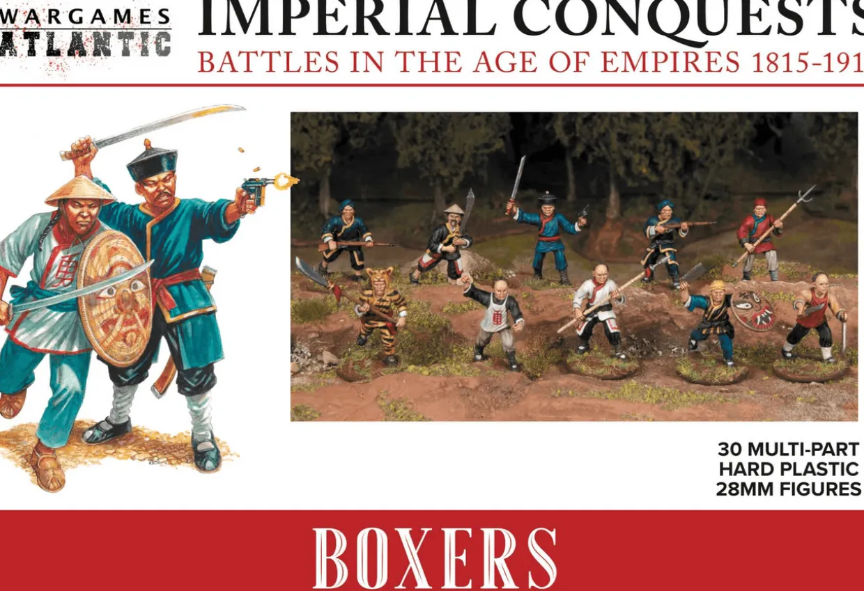Wargames Atlantic 28mm Imperial Conquests - Boxers
