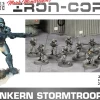 Wargames Atlantic 28mm Iron-Core - Eisenkern Stormtroopers