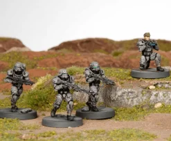 Wargames Atlantic 28mm Iron-Core - Eisenkern Stormtroopers