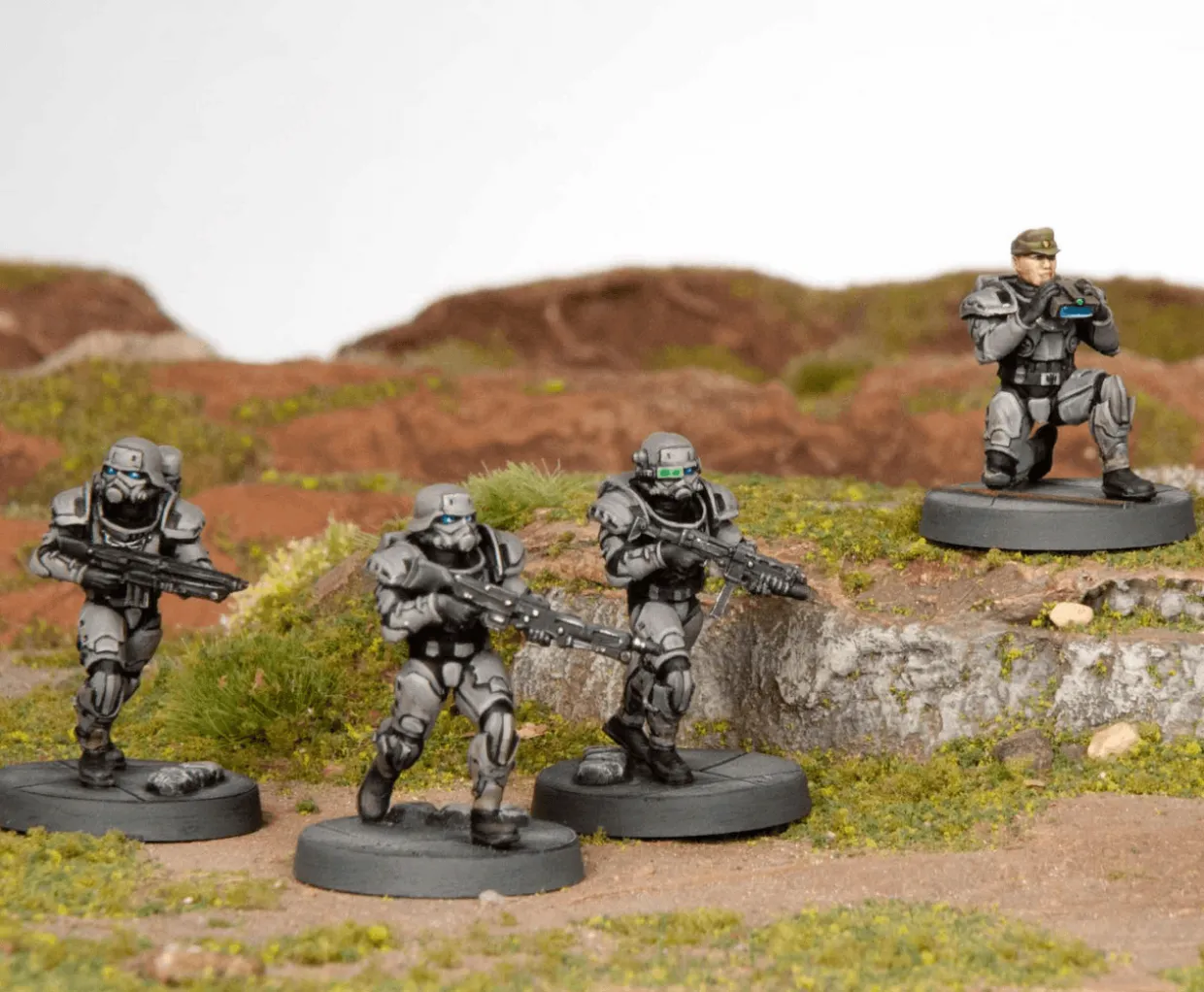Wargames Atlantic 28mm Iron-Core - Eisenkern Stormtroopers